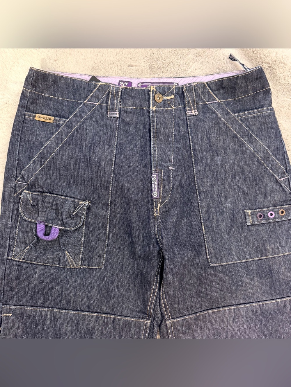 Vintage Y2K LRG Classic 47 Baggy Cargo Jeans Men’s 34